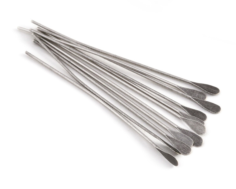 Image showcasing Antique Silver (plated) Paddle Headpin 2