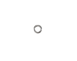 Silver (plated) Jump Ring 5mm, 18 gauge