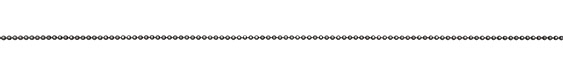 Antique Silver (plated) Diamond Cut Ball Chain