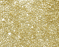 TOHO PermaFinish Galvanized Aluminum Round 11/0 Seed Bead