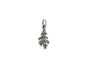 Nina Designs Sterling Silver Small Oak Leaf Charm 6x17mm