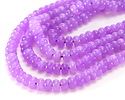Violet Agate Rondelle 5x8mm