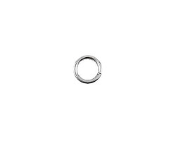 Nunn Design Sterling Silver (plated) Round Jump Ring 8mm, 16 gauge