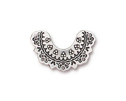 TierraCast Antique Silver (plated) Marrakesh Link 23x17mm