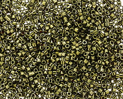 Miyuki Delica Dark Topaz Gold Luster (DB0115) 11/0 Seed Bead