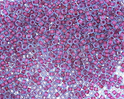 TOHO Frosted Aqua (with Purple Lining)Round 11/0 Seed Bead