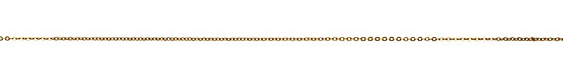 Antique Gold (plated) Small Flat Cable Chain
