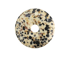 Dalmatian Jasper Donut 30mm