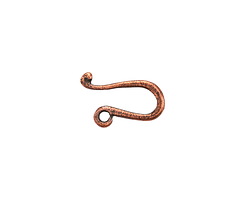 Nunn Design Antique Copper (plated) Whimsy Hook Clasp 14.5x9.6mm