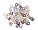Czech Glass Fruit Cake Light Bali Style Daisy Spacer 5mm
