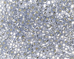 TOHO RE:Glass PermaFinish Blue Round 8/0 Seed Bead