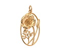 Nina Designs California Poppy Focal 15x31mm