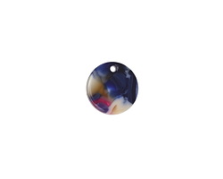 Zola Elements Twilight Acetate Coin Charm 14mm