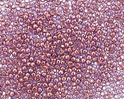 TOHO Gold Lustered Lilac Round 11/0 Seed Bead