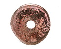 Mykonos Ceramic Iridescent Copper Patina Spacer Disc 30mm