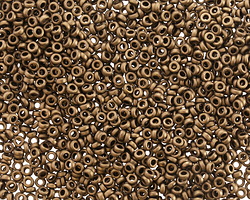 Miyuki Matte Metallic Dark Bronze Spacer Bead 2.2mm