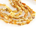Honey Amber Nugget 6-8x8-12mm