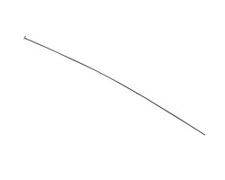 Sterling Silver Headpin 2", 26 gauge