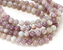 Ruby Quartz (Lavender) Round 6mm