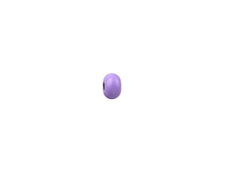Lavender Enamel Rondelle 4x5mm