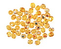 Czech Glass Medium Topaz AB Fire Polished Round 4mm