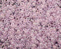 TOHO Dyed Rainbow Lavender Mist Round 8/0 Seed Bead