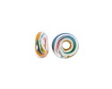 Unicorne Beads Glass Aspen Donut 4-6x9-11mm