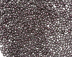 TOHO Metallic Amethyst Gun Metal Round 11/0 Seed Bead