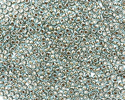 TOHO Aqua (with Gold Lining) Round 11/0 Seed Bead