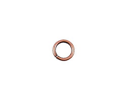 Nunn Design Antique Copper (plated) Round Jump Ring 8mm, 16 gauge