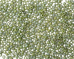 TOHO Semi-Glazed Rainbow Honeydew Round 11/0 Seed Bead