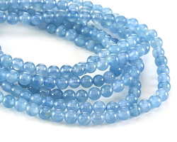 Argentine Blue Calcite (AA) Round 6mm