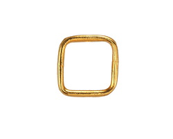 Mykonos Gold (plated) Square Frame 17mm