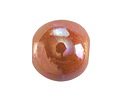 Mykonos Ceramic Iridescent Desert Rose Rondelle 18-20x22mm