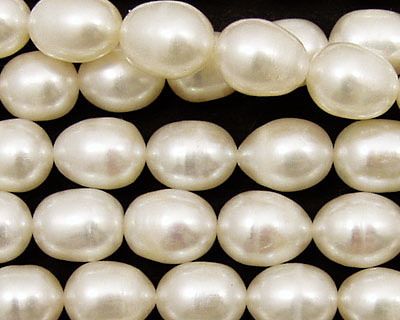 Pearly White Rice 8-11mm