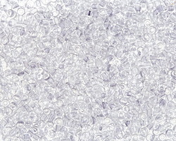 TOHO Glow In The Dark Gray Crystal/Glow Bright Green Round 11/0 Seed Bead