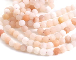 Rose Aventurine (matte) Round 7mm