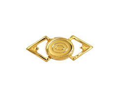 Cymbal Gyalos 24k Gold (plated) Magnetic Clasp for GemDuo 25x9mm