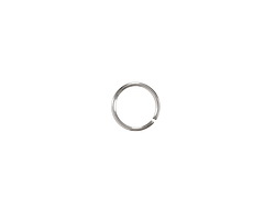 Silver (plated) Jump Ring 8mm, 20 gauge
