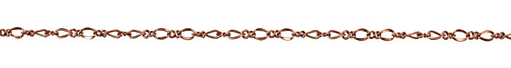 Antique Copper Plated Curb Chains – 3mm – 18-30 Inch – Wholesale Bulk Lot – Unbranded