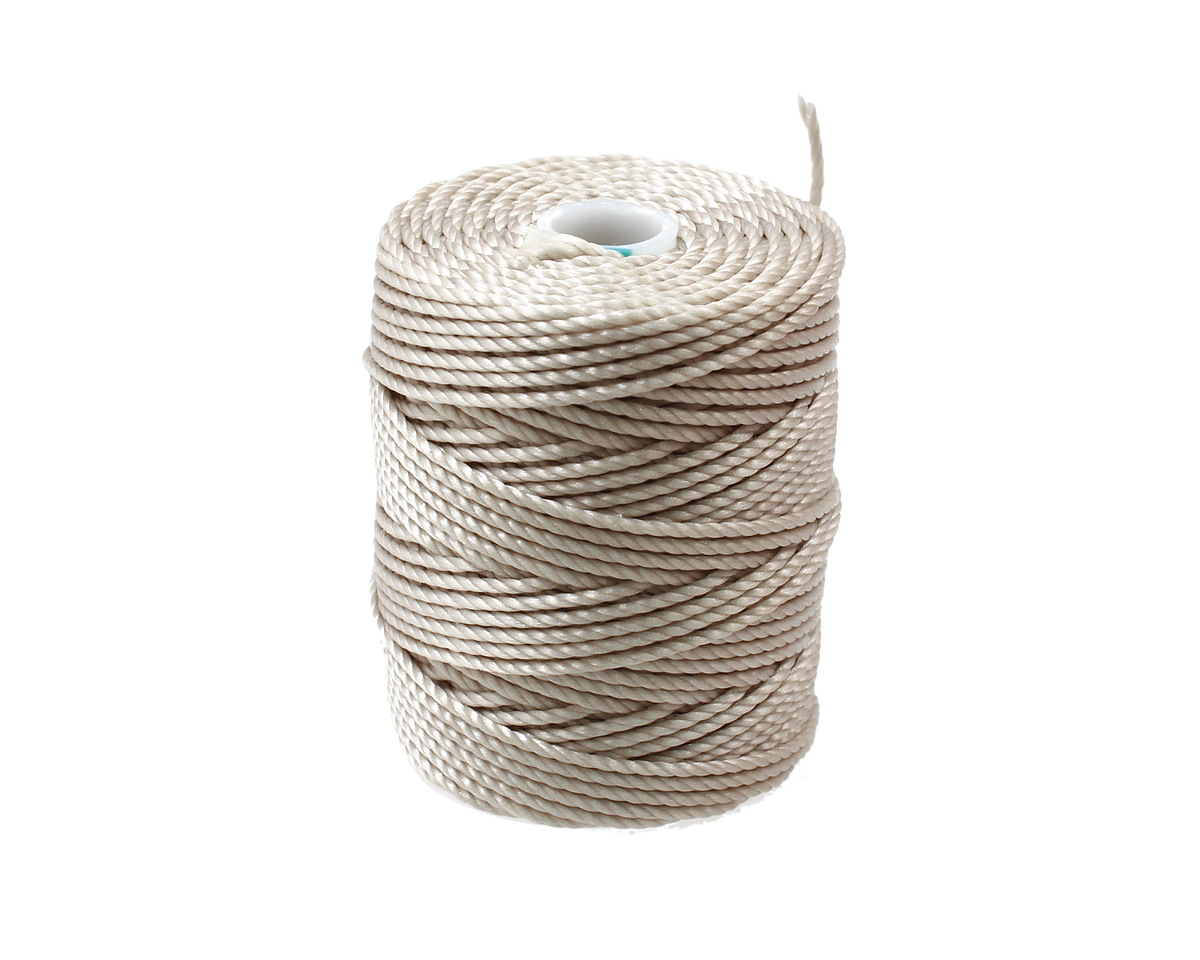 C-Lon Beige Tex 400 (1mm) Bead Cord