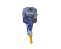 Lapis Barrel Guru Bead 16mm