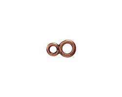 Nunn Design Antique Copper (plated) Whimsy Eye Clasp 10.3x6mm