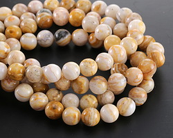 Indonesian Crazy Lace Agate Round 10mm