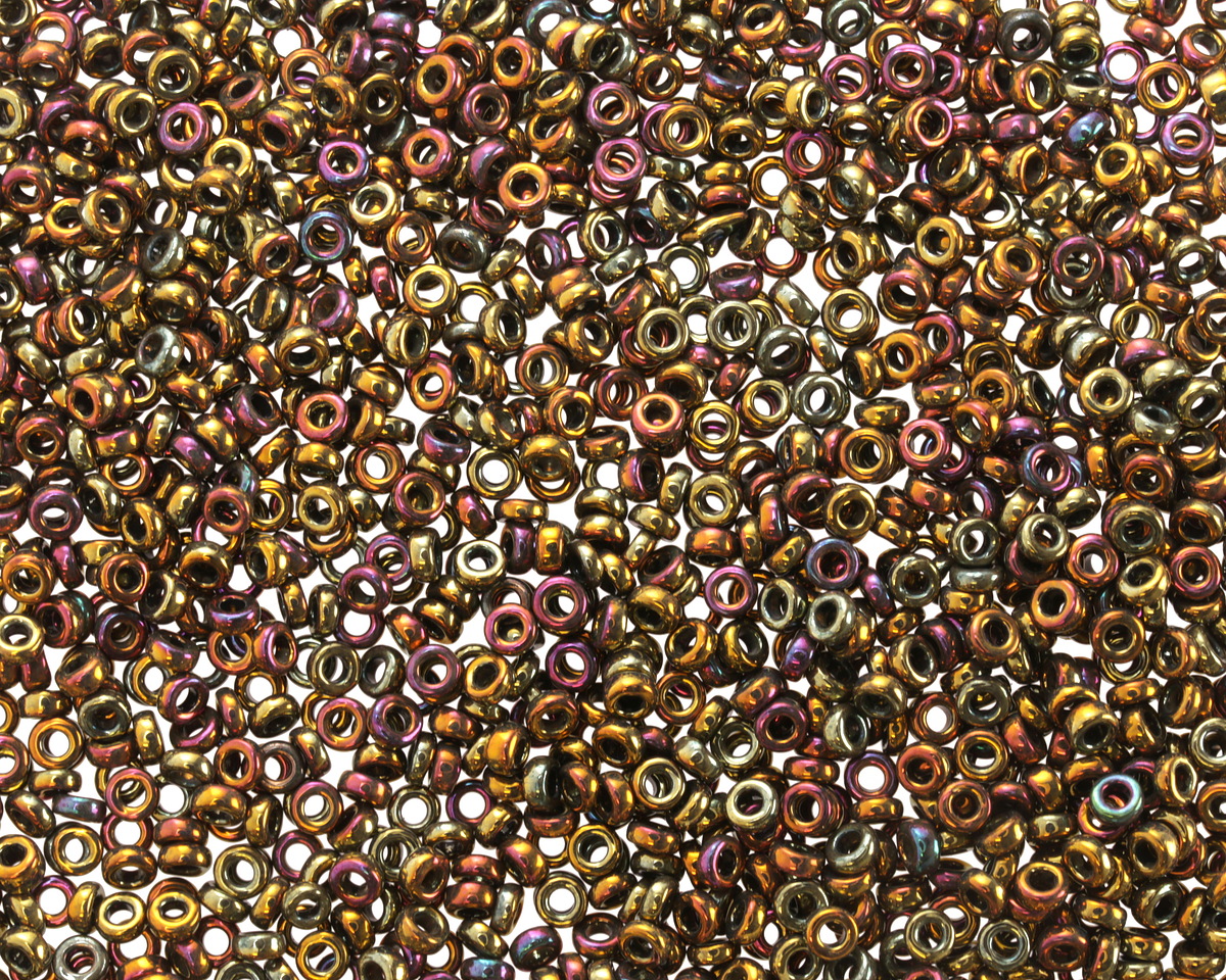 Miyuki Metallic Gold Iris Spacer Bead 2.2mm