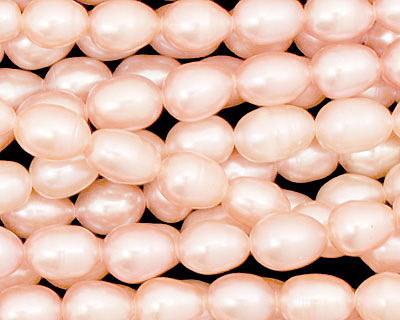 Angel Pink Rice 8-9x7mm