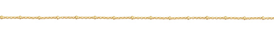 Satin Hamilton Gold (plated) Rollo Satellite Chain 25' spool