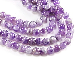 Dogtooth Amethyst (A) Round 7.5-8mm