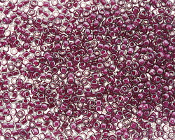 TOHO Gray (with Magenta Lining) Round 11/0 Seed Bead