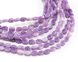 Lepidolite Flat Oval 6x4mm